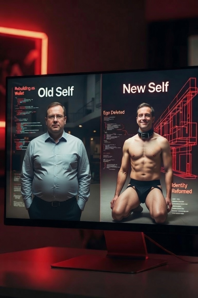 Visualizing the psychological tiers of identity reformation in findom contexts